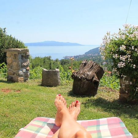 Sea View Apartment With Garden Near Opatija Veprinac 外观 照片