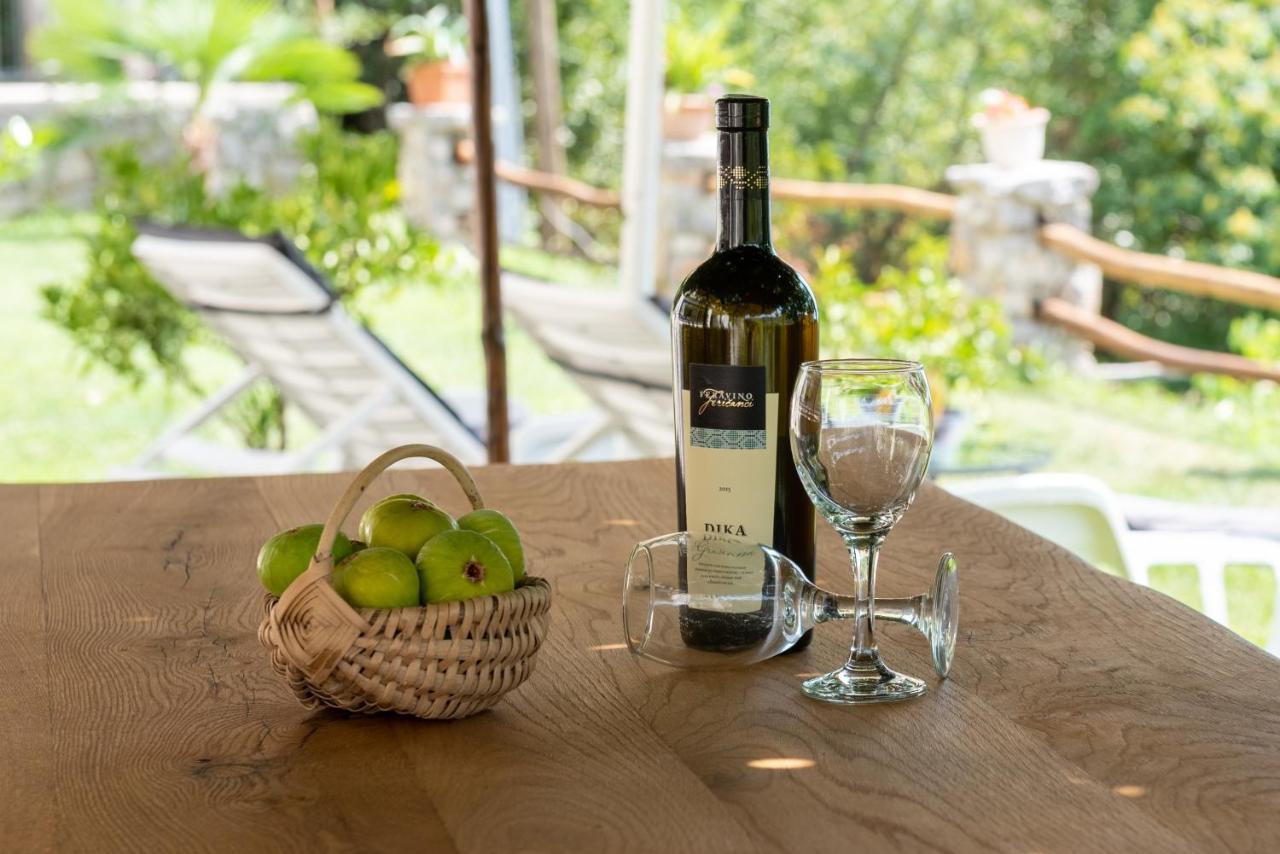 Sea View Apartment With Garden Near Opatija Veprinac 外观 照片