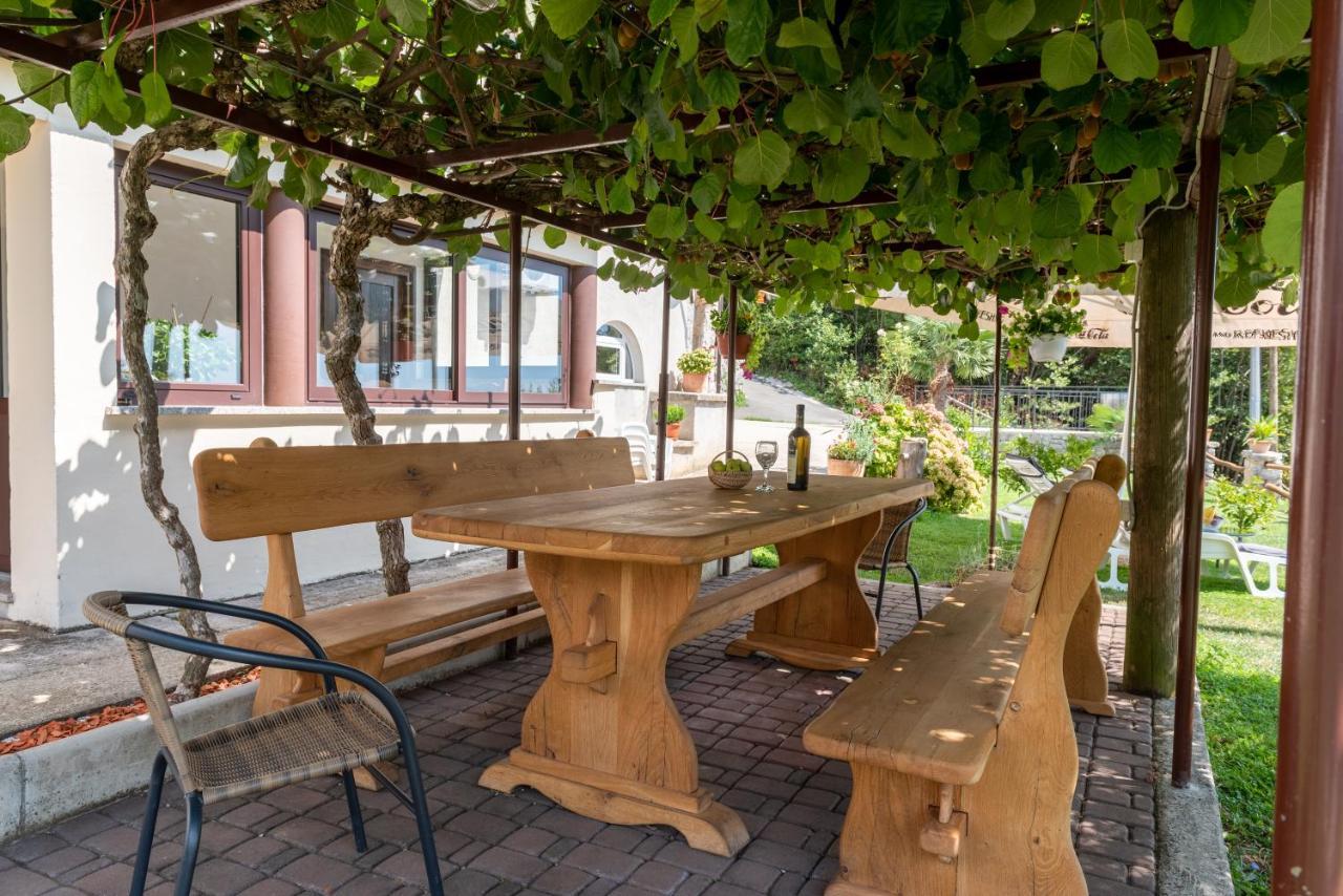 Sea View Apartment With Garden Near Opatija Veprinac 外观 照片