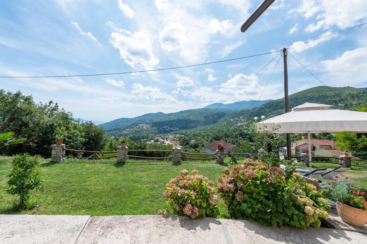 Sea View Apartment With Garden Near Opatija Veprinac 外观 照片
