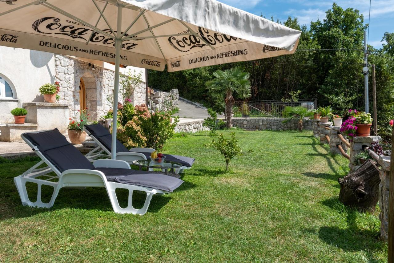 Sea View Apartment With Garden Near Opatija Veprinac 外观 照片